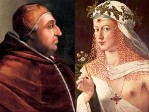 Папа Римский Александр VI Борджиа и Роза Ваноцци