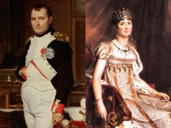 Наполеон Бонапарт и Жозефина Богарне